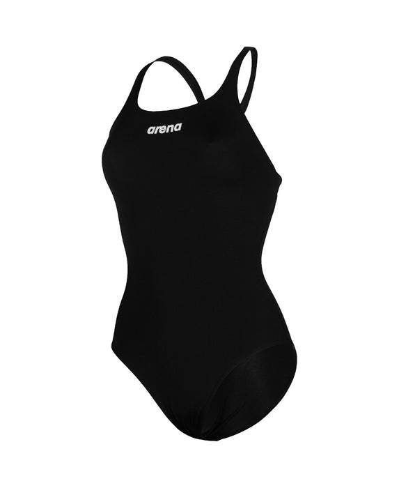 W Swimsuit Swim Pro Solid Team L black/white