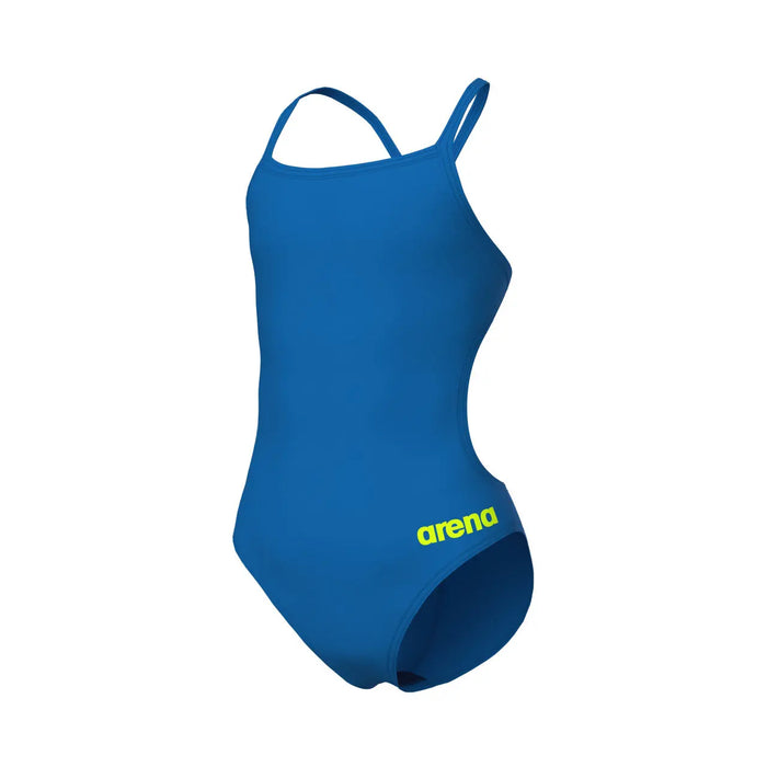 G Swimsuit Challenge Solid Team blue river-artic lime Arena