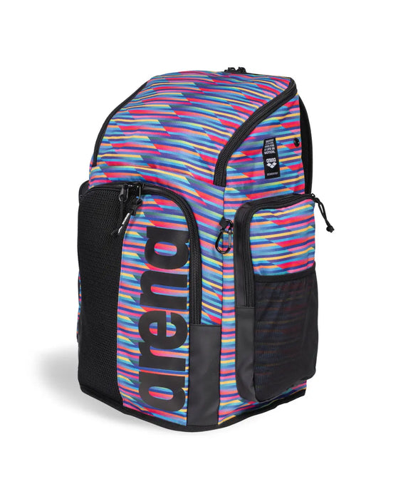 Spiky III Backpack 45 Allover racing stripes Arena