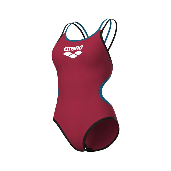 W One Double Cross Back One Piece red-black-blue cosmo Arena
