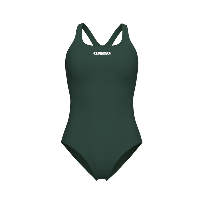 W Swimsuit Swim Pro Solid Team dark-sage/artic-lime Arena