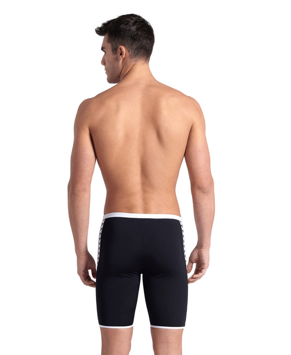 M Icons Swim Jammer Solid black-white