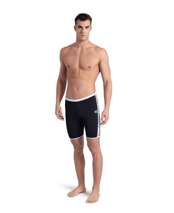 M Icons Swim Jammer Solid black-white