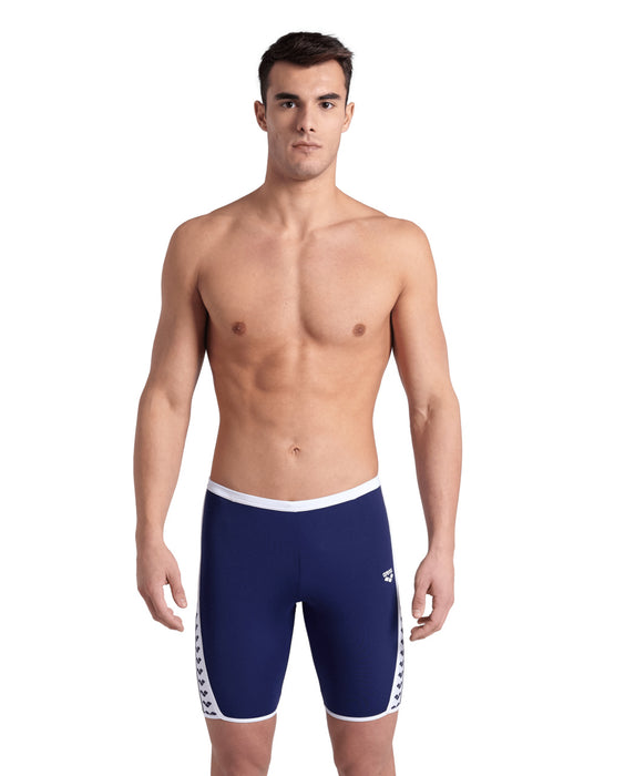 M Icons Swim Jammer Solid navy-white