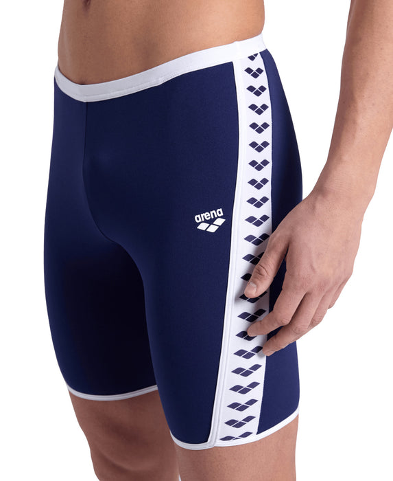 M Icons Swim Jammer Solid navy-white