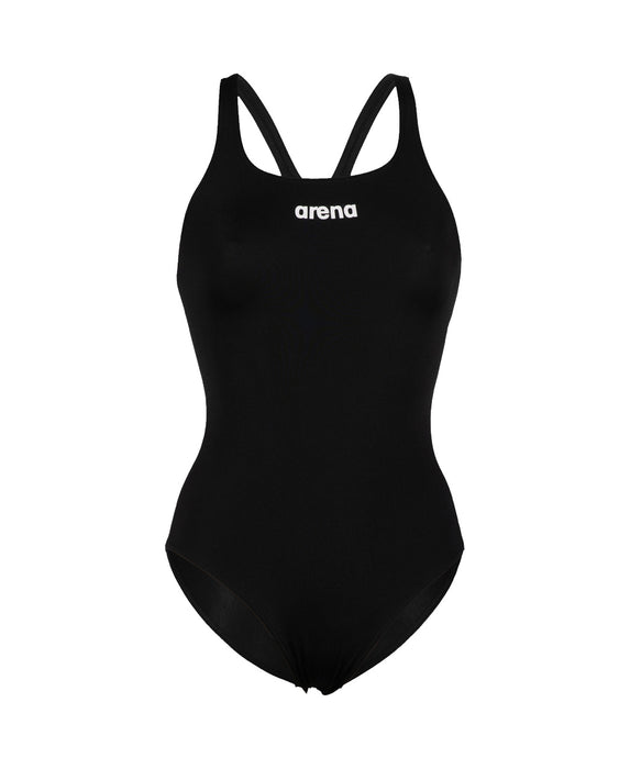 W Swimsuit Swim Pro Solid Team L black/white