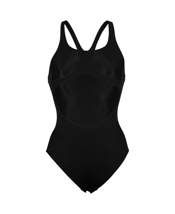 W Swimsuit Swim Pro Solid Team L black/white