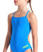 G Swimsuit Challenge Solid Team blue river-artic lime Arena