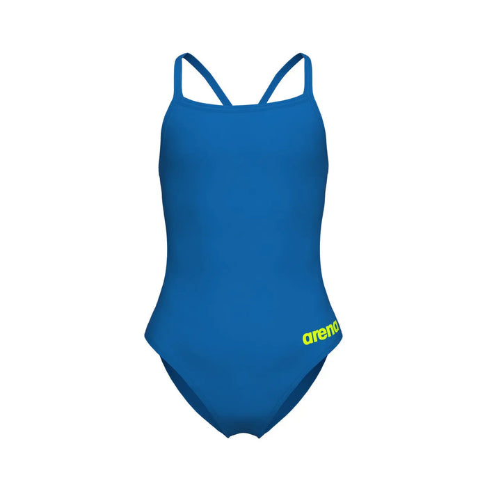 G Swimsuit Challenge Solid Team blue river-artic lime Arena