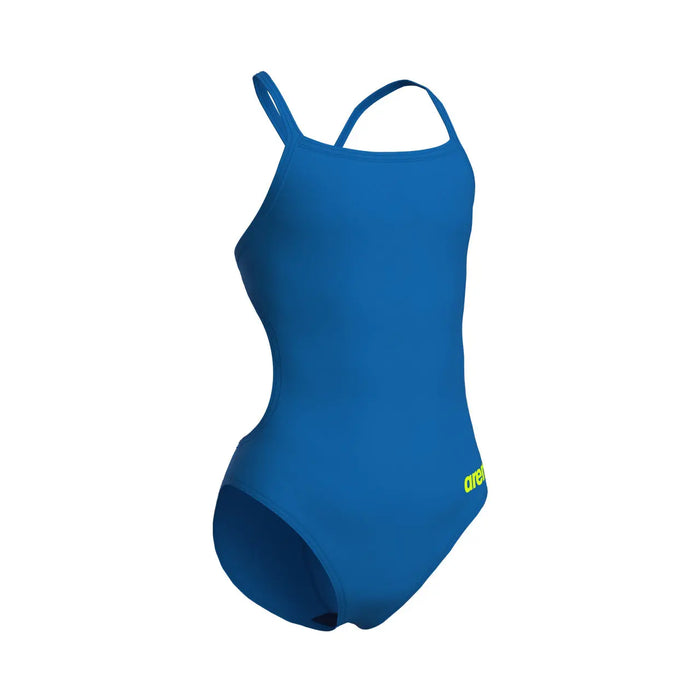 G Swimsuit Challenge Solid Team blue river-artic lime Arena
