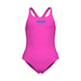 G Swimsuit Swim Pro Solid Team shocking-pink/blue Arena
