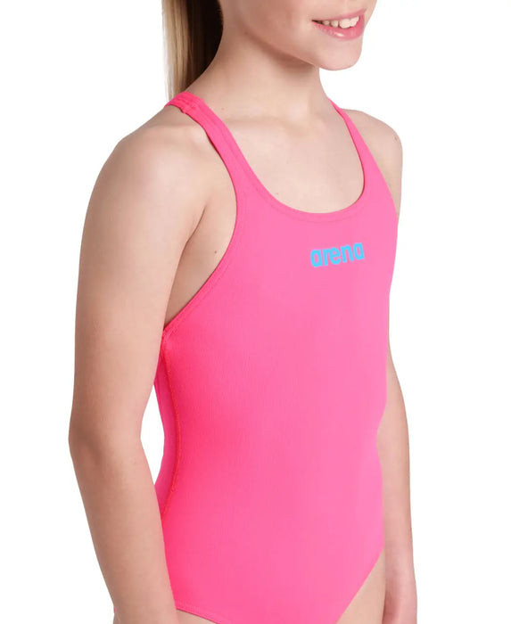G Swimsuit Swim Pro Solid Team shocking-pink/blue Arena