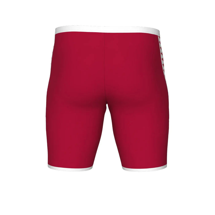 M Icons Swim Jammer Solid red-white Arena