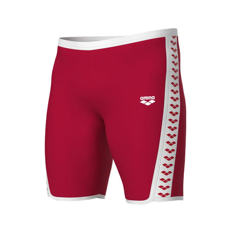 M Icons Swim Jammer Solid red-white Arena