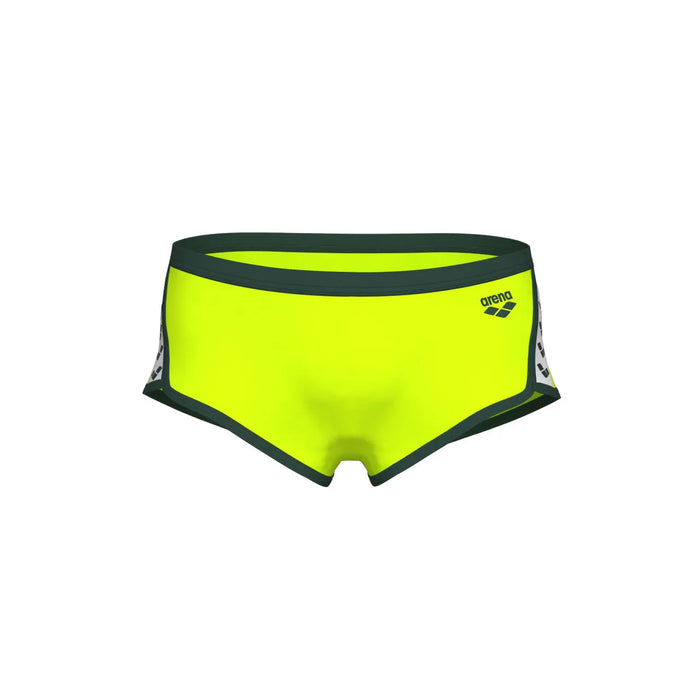 M Icons Swim Low Waist Short Solid artic lime-darksage Arena