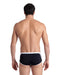 M Icons Swim Low Waist Short Solid black-white Arena