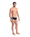 M Icons Swim Low Waist Short Solid black-white Arena