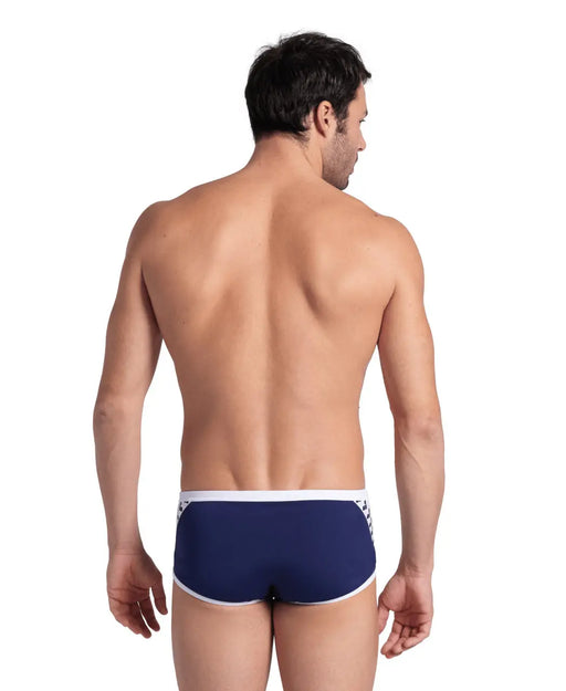 M Icons Swim Low Waist Short Solid navy-white Arena