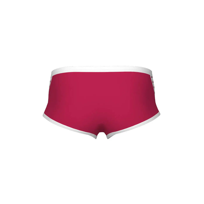 M Icons Swim Low Waist Short Solid red-white Arena