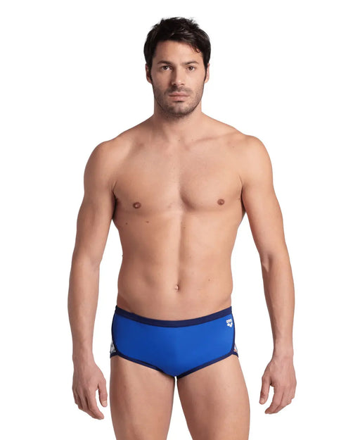 M Icons Swim Low Waist Short Solid royal-navy Arena