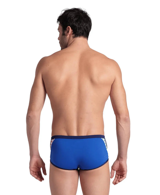 M Icons Swim Low Waist Short Solid royal-navy Arena