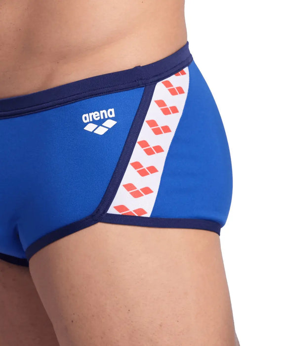 M Icons Swim Low Waist Short Solid royal-navy Arena