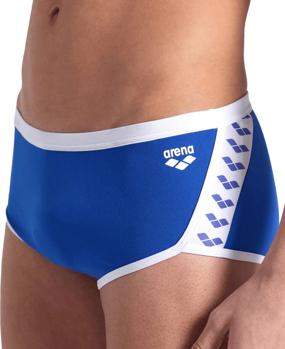 M Icons Swim Low Waist Short Solid royal-white Arena