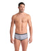 M Icons Swim Low Waist Short Solid sea foam-asphalt Arena
