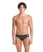 M Team Swim Brief Solid dark sage-white Arena