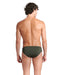 M Team Swim Brief Solid dark sage-white Arena