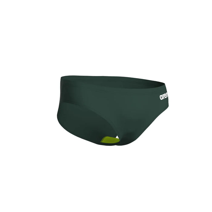 M Team Swim Brief Solid dark sage-white Arena