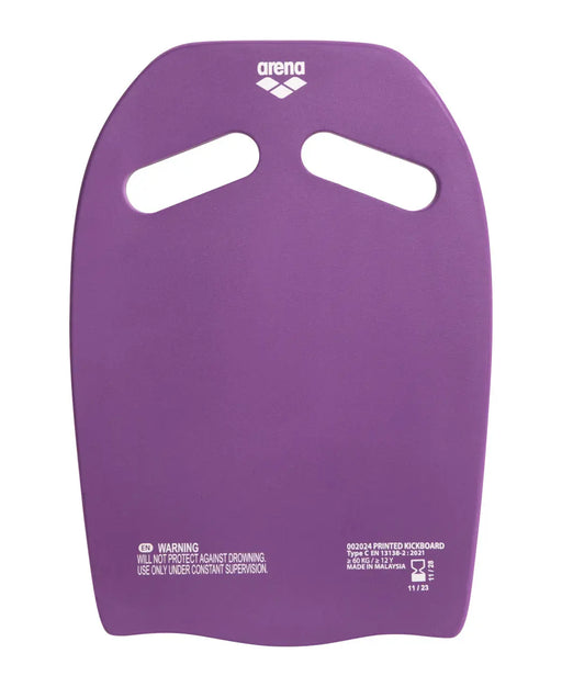 Printed Kickboard plum-artic-lime Arena
