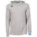 Team Hooded Long Sleeve T-Shirt Panel heather-grey