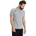Team Poloshirt Solid Cotton heather-greyr