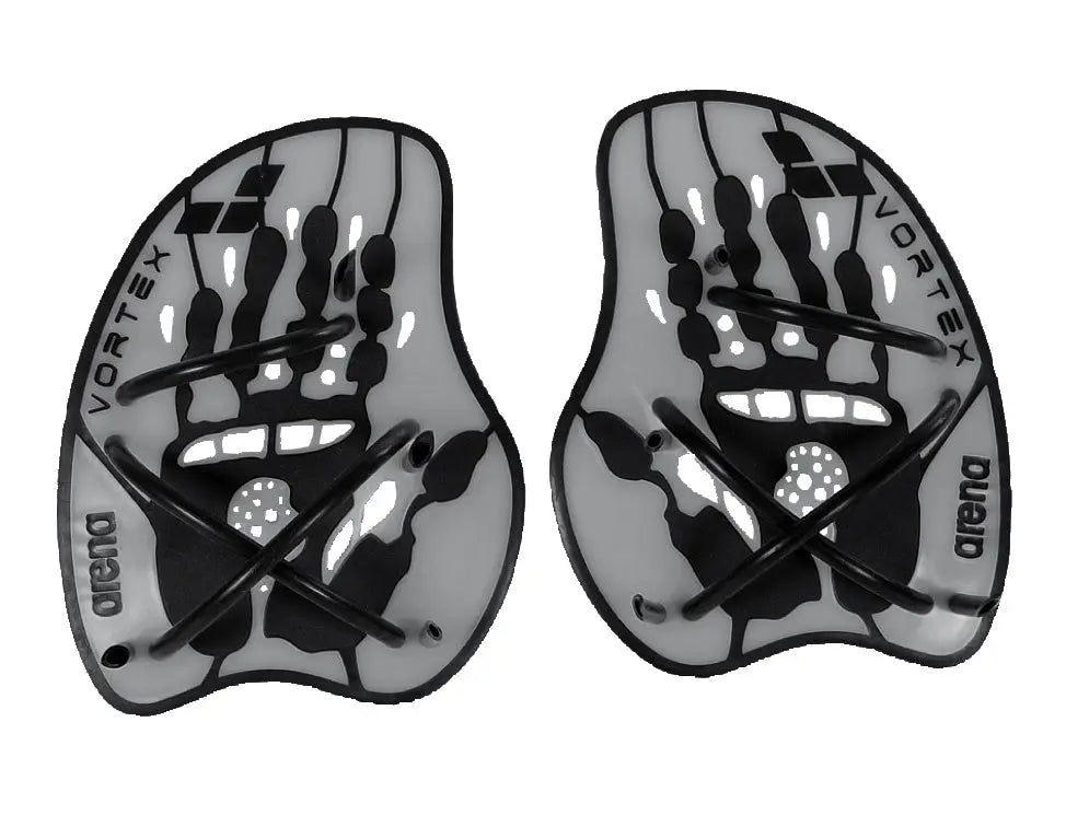 Vortex Evolution Hand Paddle silver/black Arena