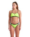W Icons Bikini Cross Back Solid artic lime-dark sage Arena
