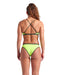 W Icons Bikini Cross Back Solid artic lime-dark sage Arena