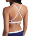 W Icons Bikini Cross Back Solid navy-white Arena