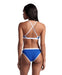 W Icons Bikini Cross Back Solid royal-white Arena