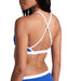 W Icons Bikini Cross Back Solid royal-white Arena