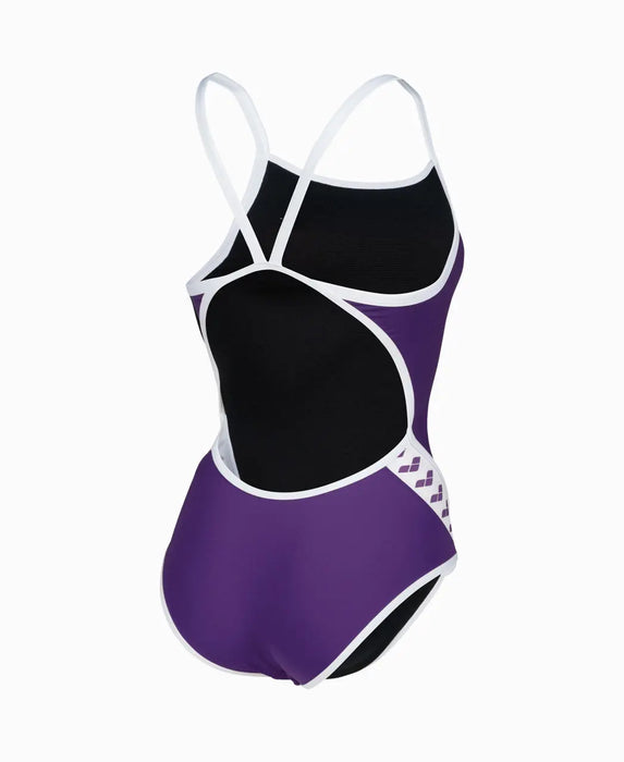 W Icons Super Fly Back Solid plum-white-plum multi Arena