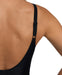 W Imprint Swimsuit U Back B black Arena