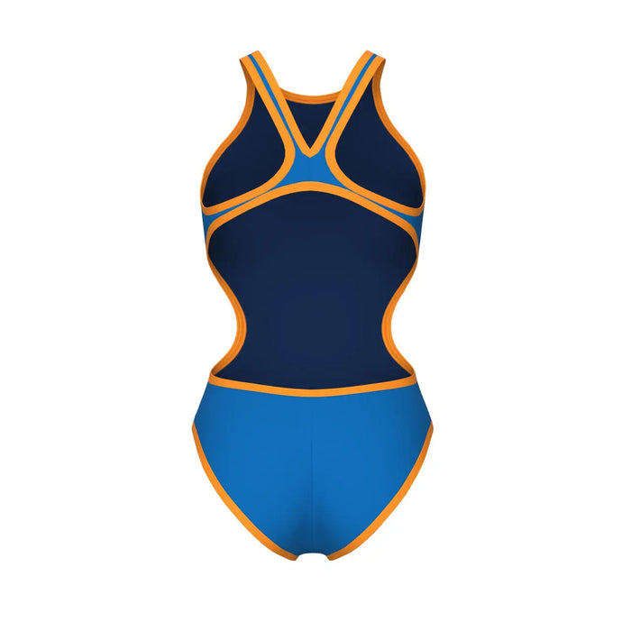 W One Biglogo One Piece blue river-fluo-orange Arena