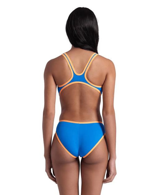 W One Biglogo One Piece blue river-fluo-orange Arena