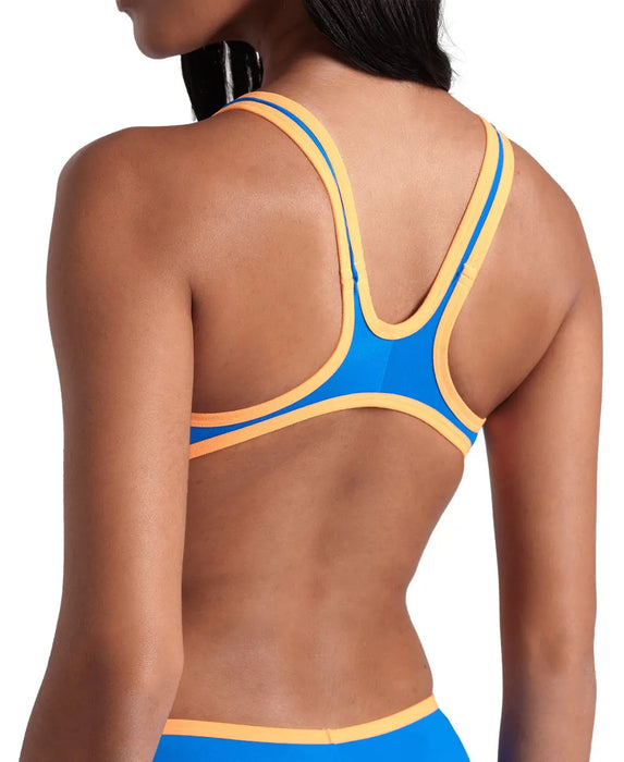 W One Biglogo One Piece blue river-fluo-orange Arena