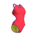 W One Biglogo One Piece bright coral-purple Arena
