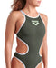 W One Biglogo One Piece dark sage-white Arena