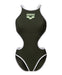 W One Biglogo One Piece dark sage-white Arena