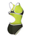 W One Biglogo One Piece dark sage-white Arena