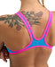 W One Biglogo One Piece turquoise-fluopink Arena